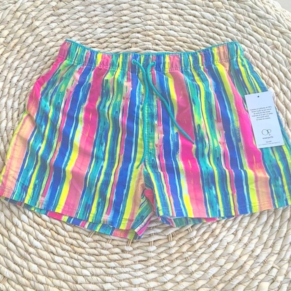 Ocean Pacific Board Shorts - Stripes